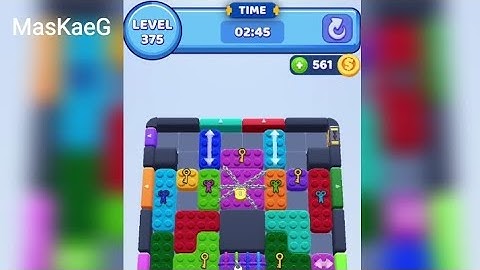 Color Block Jam Level 375 Walkthrough Solution
