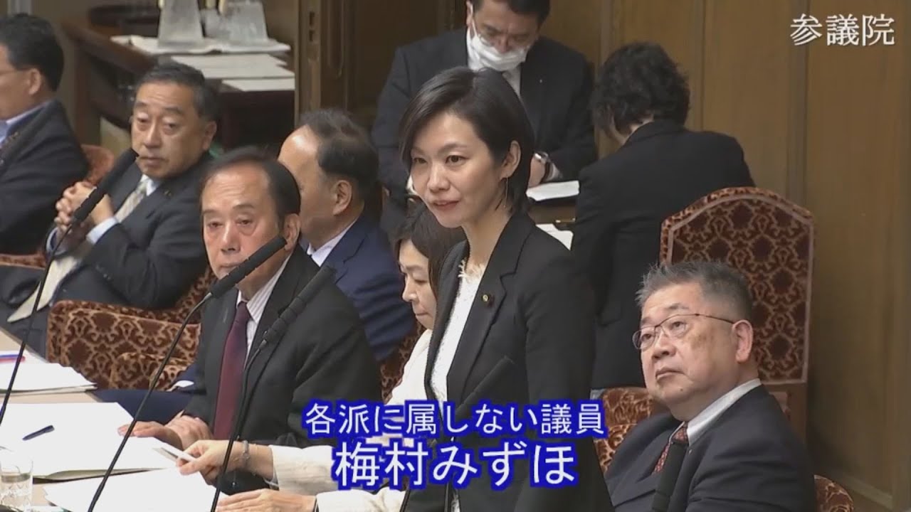 2025.05.13 財政金融委員会・質疑　梅村みずほ