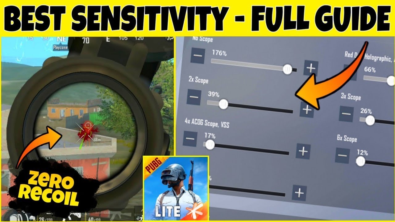 Pubg mobile lite main Khud ki sensitivity Kaise banaen by - FAROFF LITE