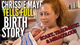 Chrissie Mayr Tells FULL Labor & Birth Story! Water Broke EARLY! SimpCast w/ Keanu & Leonarda