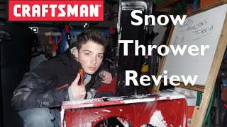 Craftsman 24" 208cc Dual Stage Snow Blower ~ Review & Test