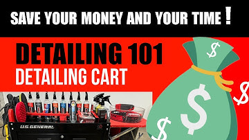 Build your own detailing cart  with Yvan Lacroix. Detailing 101