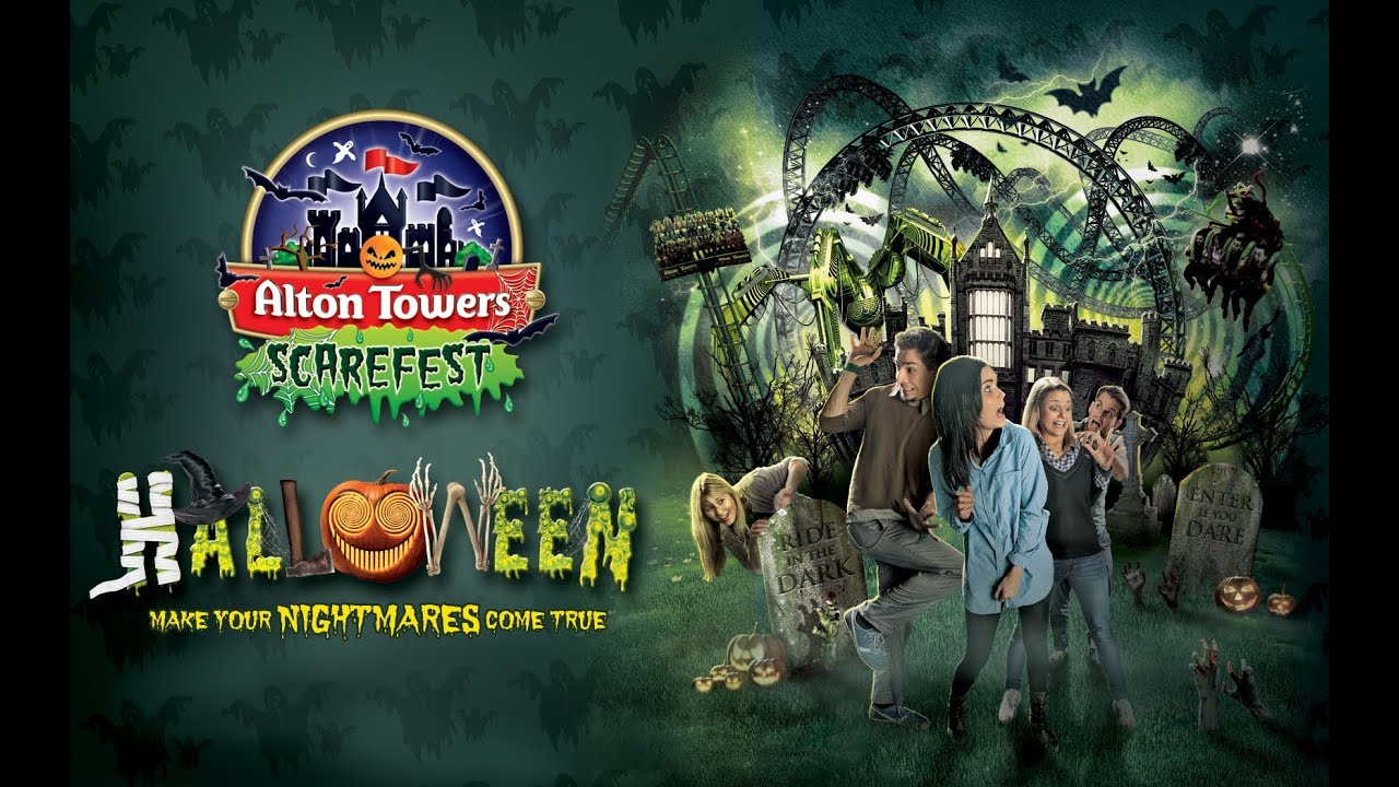 Alton Towers Scarefest 2013 YouTube