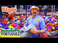 Blippi Visita um Parque Coberto | +Vídeos Educativos para Crianças | As Aventuras de Blippi