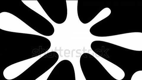 1. Stock footage |  Black and white ink matte | Motion Graphics | Animated matte | Transition