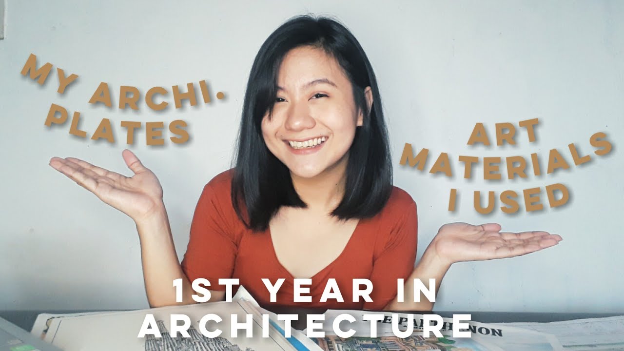 Arki Vlog: PLATES, MATERIALS & SUBJECTS IN 1ST YEAR ARCHITECTURE | Kim Fajardo