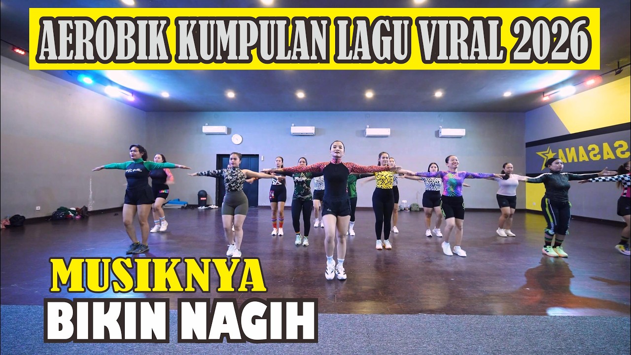SENAM AEROBIK FESYA SAHARA 2026 🔥 Kumpulan Lagu Viral Terbaru | Workout Fun & Enerjik