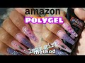 DIY Pink & Purple Butterfly Gershion Polygel Set | Femi Beauty Lazy Girl Method - Beginner Friendly