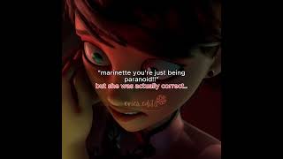 marinette was right all along.. #miraculousladybug #saludamemarinette #miraculous #marinetteyadrien