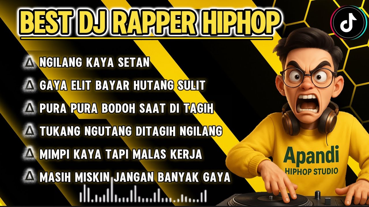 🎧BEST DJ RAPPER HIPHOP TERBAIK 2025🎶 || GAYA ELIT BAYAR HUTANG SULIT ...