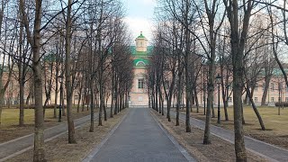 Прогулки по Москве.Прогулка по парку "Екатерининская больница".Самый маленький секретный парк Москвы