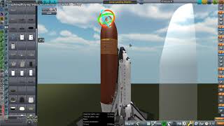 Realism Overhaul in KSP 1.8.1 -  Landing the Shuttle on the Moon