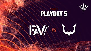 REJECT vs FAV GAMING // Rainbow Six APAC League 2022 - North Division Stage 1 - Playday #5