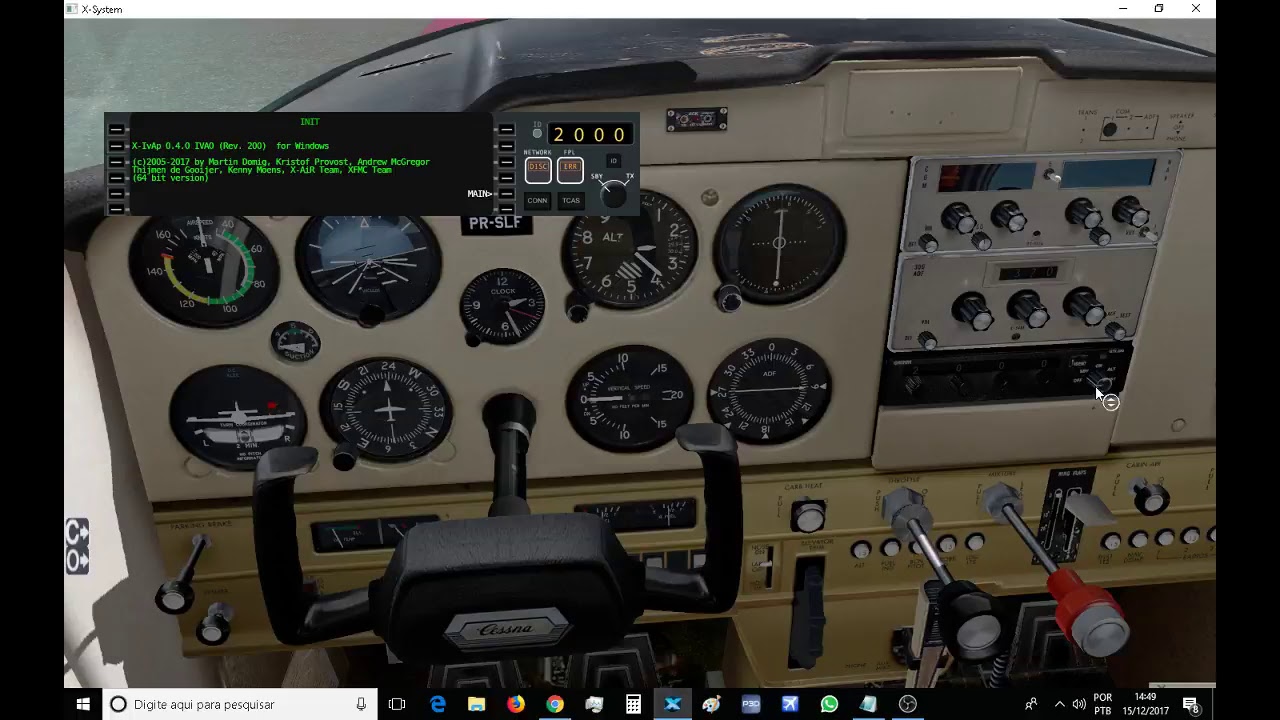 SBGO-SWNV, VFR FLIGHT. C152 PR-SLF.