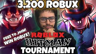JOIN FREE‼️WIN ROBUX 🤑 😇 ROBLOX HITMAN CARD GAME TOURNAMENT!‼️