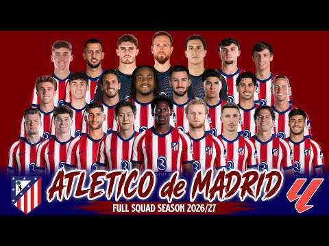 jaribos x asia88bet - Skuad Lengkap ATLETICO MADRID 2026/27 🔴⚪ | Pemain & Susunan Tim Atlético de Madrid