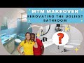 MTM MAKEOVER - Renovating the UGLIEST Bathroom (Part 1) - Meet The Mitchells