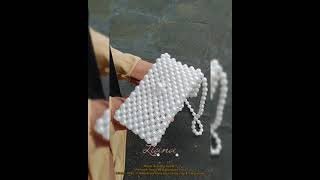 Beaded bag Korean style tas manik viral unyu original handmade by Liana House of Craft