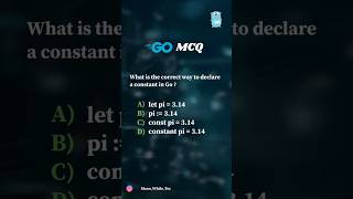 Most Go Beginners Get This Wrong! 🚫 How to Declare Constants in Golang"
