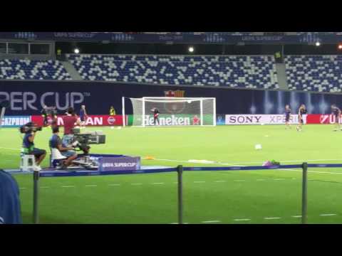 ბარსელონას ვარჯიშის ვიდეო სპეციალურად Barcamania.Ge-სთვის