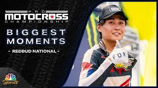 Pro Motocross 2025 highlights: RedBud National biggest moments | Motorsports on NBC
