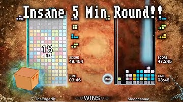 Tetris Effect Connected: Insane 5 Minute Zone Battle Round!