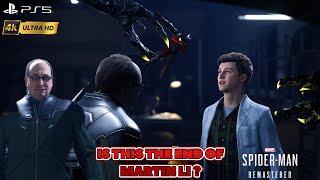 SPIDER-MAN REMASTERED |END OF MARTIN LI ? |  PS5 Walkthrough Gameplay Part  - 12 (PS5) #spiderman 