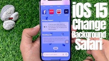 How To Change Background Image in Safari on iOS 15