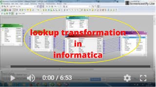 Lookup transaformation in informatica --Part1
