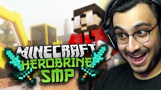 HEROBRINE SMP (DAY 3) UJJWAL ESCAPED THE PRISON? | RAWKNEE