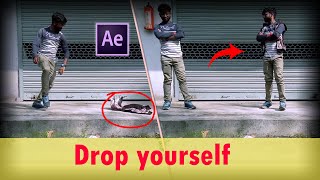 Drop yourself magic trick in adobe after effect cc Bengali tutorial