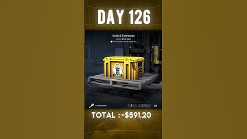 A Case A Day Until I Get Gloves! (Day 126) #shorts #cs2 #csgo #knife #gloves #gaming #goldgoldgold
