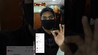 Day 26: ₹1 Saving Challenge 💰 #shorts #short #shortvideo #youtubeshorts #trending #viralvideo #fun