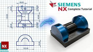 NX Siemens Design Center Complete Beginner -  Tutorial Step by Step  #10