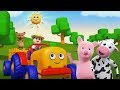 Traktorlied | Kinderreime für Kinder | lernen landwirtschaftliche Fahrzeuge | Tractor Song