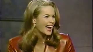 Late Night With David Letterman 11592 - Elle Macpherson, Paul Sorvino