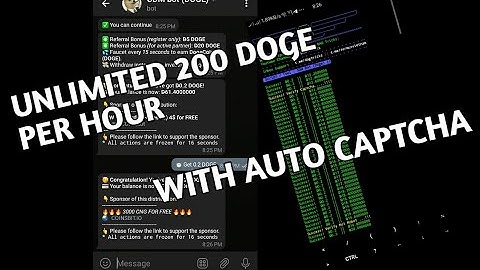 DogeCoin Telegram Bot Hack Via Termux | Auto Surf ADs | Unlimited Ads Visit | Earn Doge coin Daily