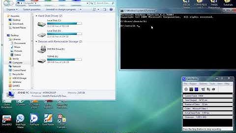 Retrieving hidden files from usb using cmd command prompt