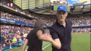 Conte vs Tuchel Fight 🤣 - Straight Red, No Problem