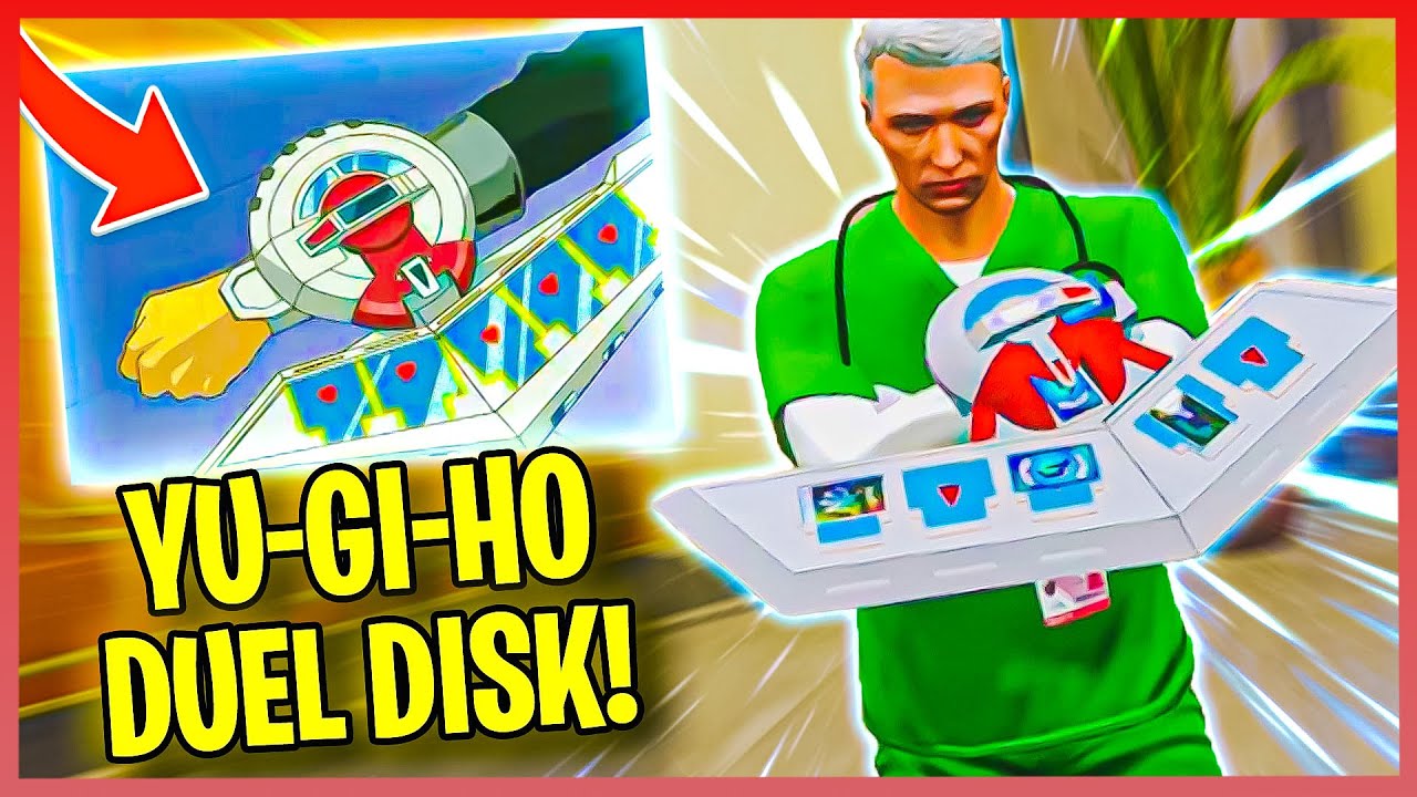 Making & Testing The Yu-Gi-Oh DUEL DISK in GTA V NoPixel!