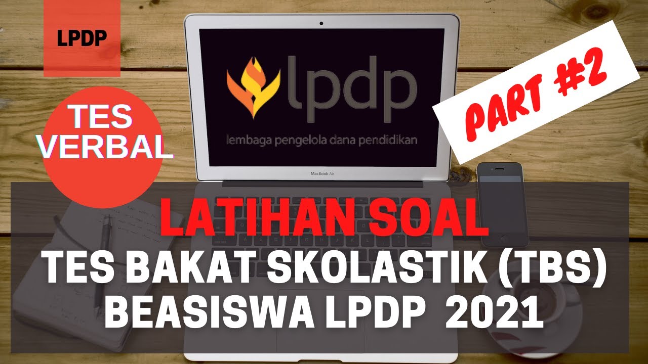 Latihan soal Tes Bakat Skolastik (TBS) LPDP 2021 (Tes Verbal) - PART#2