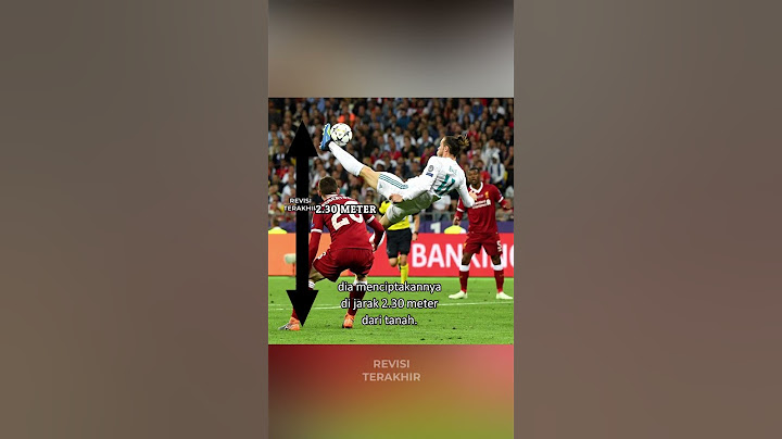 Bukti bahwa gol salto Ronaldo adalah yang terbaik