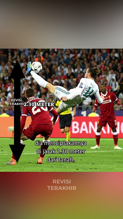 Bukti bahwa gol salto Ronaldo adalah yang terbaik
