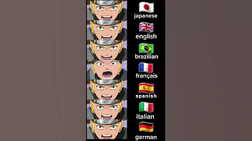 Naruto Saying Sasuke In Different Languages Naruto Sasuke Anime Ytshorts Shorts 