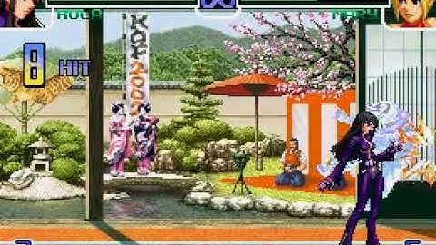 kof 2002 - kula combo using hex