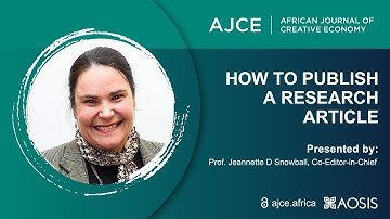 How to publish a research article | A beginner’s guide