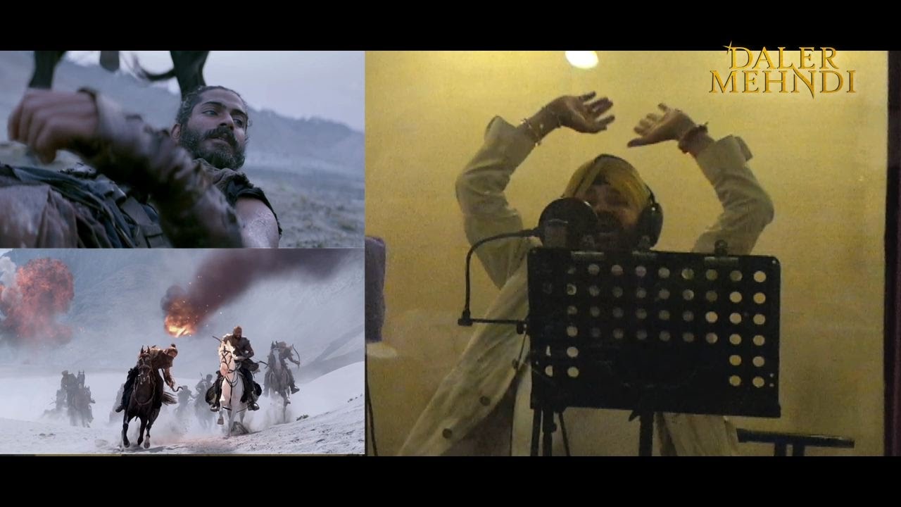 Mirzya Title Song | Behind The Scene | Daler Mehndi | Zameen-Zameen Falak-Falak | Studio Recording