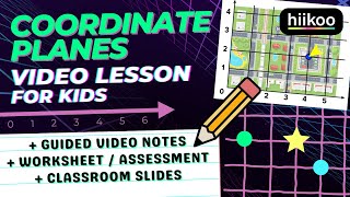 Coordinate Planes for Kids! (5th Grade - Quadrant 1) 5.G.A.1 🗺️📌