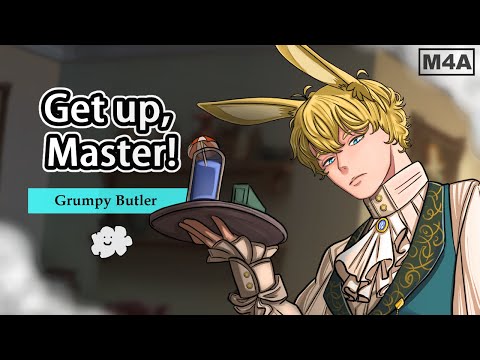 Download Your Grumpy Bunny Butler wakes you Up after a Party (Dominant Tsundere) | M4A ASMR RP