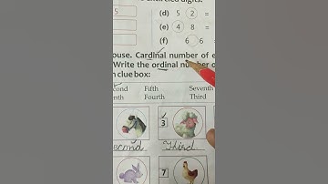 what is cardinal numbers and ordinal numbers with example 👍